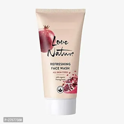 Refreshing Face Wash With Organic Pomegranate