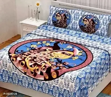 Fancy Printed Bedsheet For Home