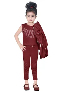 Girls  Cotton  Top  Pant with Shrug-thumb1