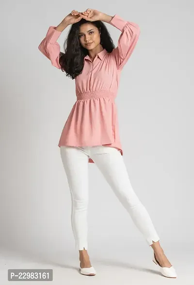 Stylish Women Polyester Casual Top-thumb2