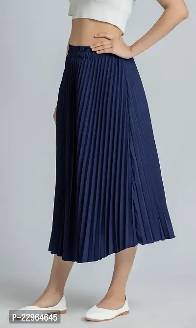 Stylish Fancy Polyester Skirts For Women-thumb3