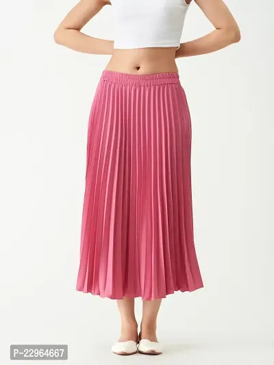 Stylish Fancy Polyester Skirts For Women-thumb3