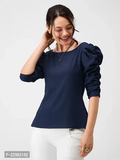 Stylish Women Polyester Casual Top-thumb2