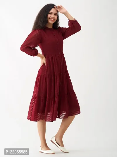 Stylish  Polyester  Dress For Women-thumb3