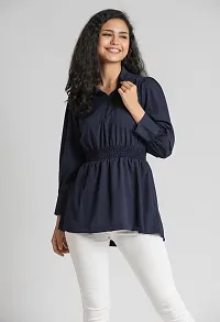 Stylish Women Polyester Casual Top-thumb2