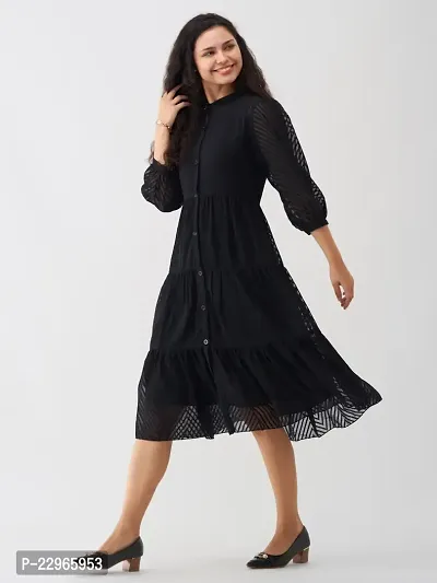 Stylish  Polyester  Dress For Women-thumb3