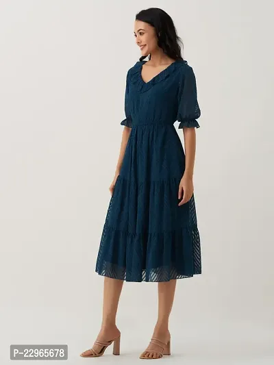 Stylish  Polyester  Dress For Women-thumb3