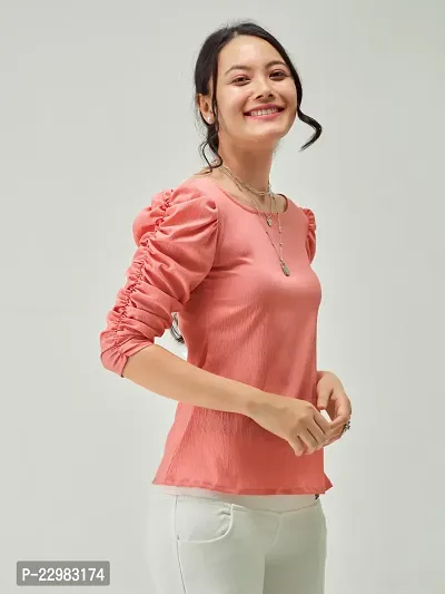 Stylish Women Polyester Casual Top-thumb2