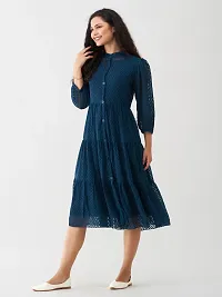 Stylish  Polyester  Dress For Women-thumb1