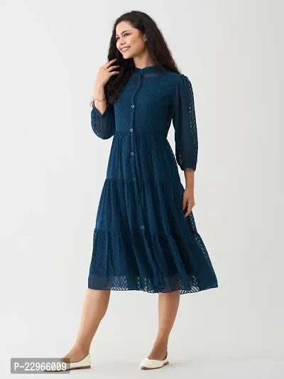 Stylish  Polyester  Dress For Women-thumb2