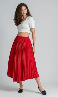 Stylish Fancy Polyester Skirts For Women-thumb4