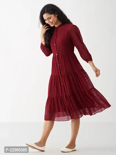 Stylish  Polyester  Dress For Women-thumb2