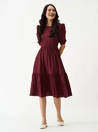 Stylish  Polyester  Dress For Women-thumb4