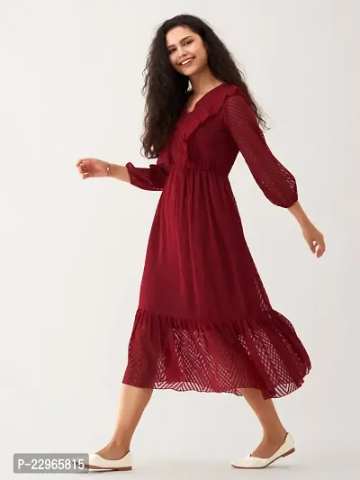 Stylish  Polyester  Dress For Women-thumb3