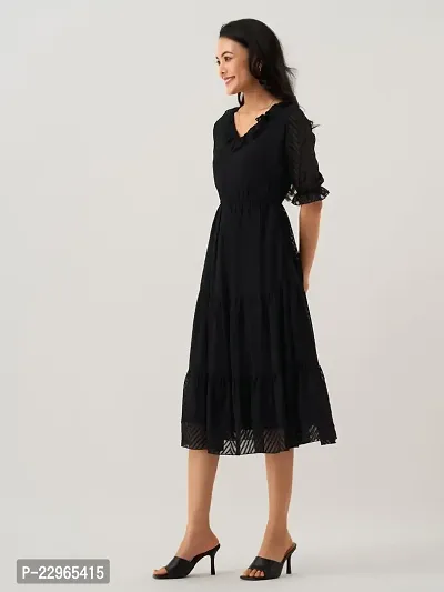 Stylish  Polyester  Dress For Women-thumb3