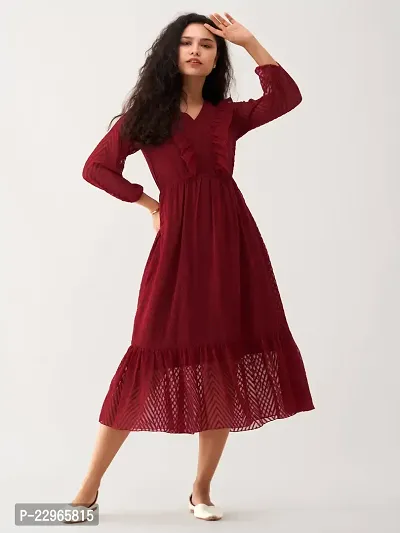 Stylish  Polyester  Dress For Women-thumb2