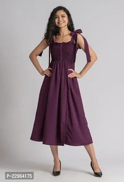 Stylish  Polyester  Dress For Women