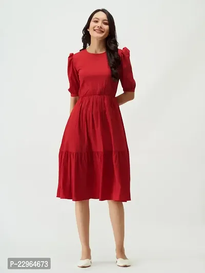 Stylish  Polyester  Dress For Women-thumb4