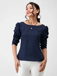 Stylish Women Polyester Casual Top-thumb2