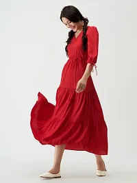 Stylish  Polyester  Dress For Women-thumb2