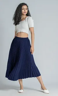 Stylish Fancy Polyester Skirts For Women-thumb4