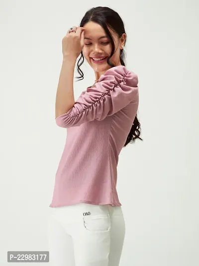 Stylish Women Polyester Casual Top-thumb3