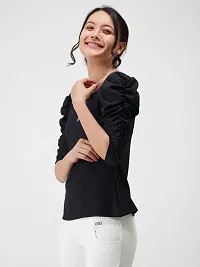 Stylish Women Polyester Casual Top-thumb1