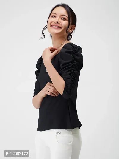 Stylish Women Polyester Casual Top-thumb2