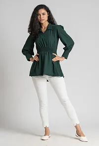 Stylish Women Polyester Casual Top-thumb2