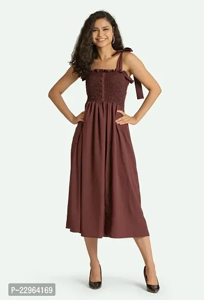 Stylish  Polyester  Dress For Women-thumb0