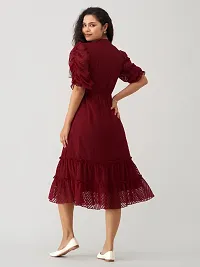 Stylish  Polyester  Dress For Women-thumb1