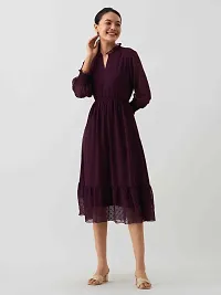 Stylish  Polyester  Dress For Women-thumb3