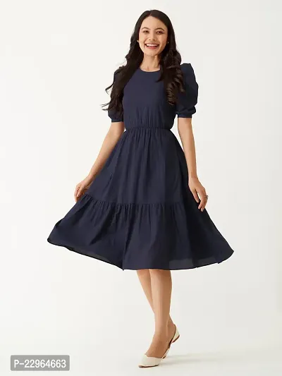 Stylish  Polyester  Dress For Women-thumb0