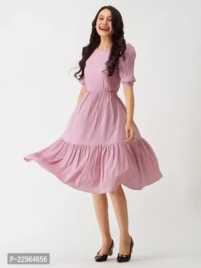 Stylish  Polyester  Dress For Women-thumb0