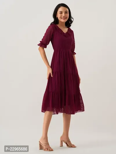 Stylish  Polyester  Dress For Women-thumb4