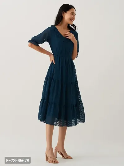 Stylish  Polyester  Dress For Women-thumb4