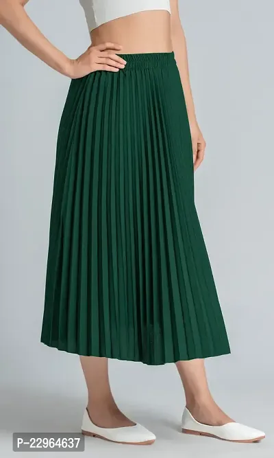 Stylish Fancy Polyester Skirts For Women-thumb3