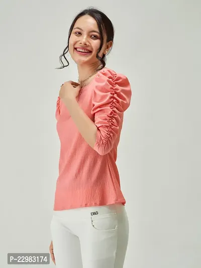 Stylish Women Polyester Casual Top-thumb4