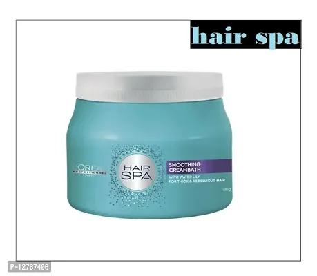 PROFESSIONAL HAIR CARE AT HOME - SMOOTHING CREAMBATH HAIR SPA 490G-thumb0