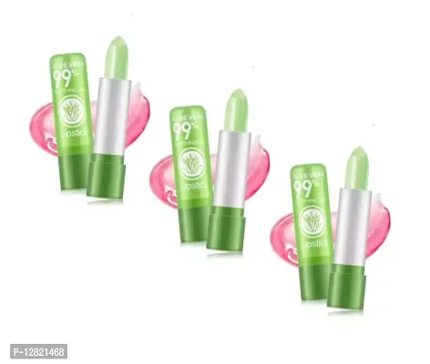 HIGH QUALITY ALOE-VERA LIP BALM PACK OF 3-thumb0