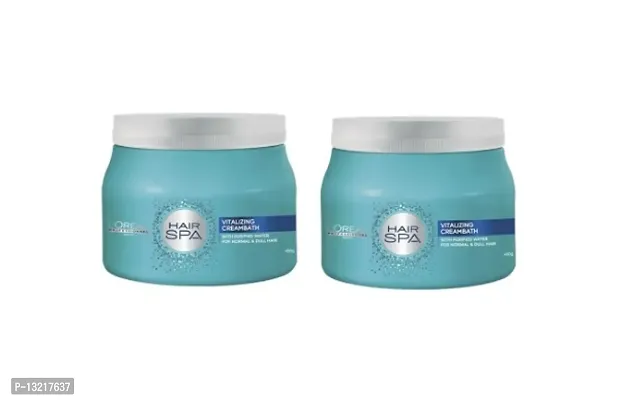 PACK OF 2 PROFESSIONAL VITALIZING HAIR SPA 490G