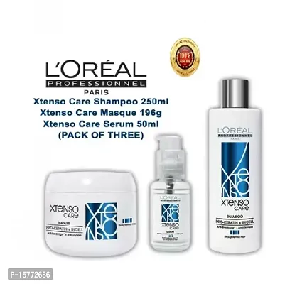 Professionnel Xtenso Care Shampoo + mask + Serum Combo Pack