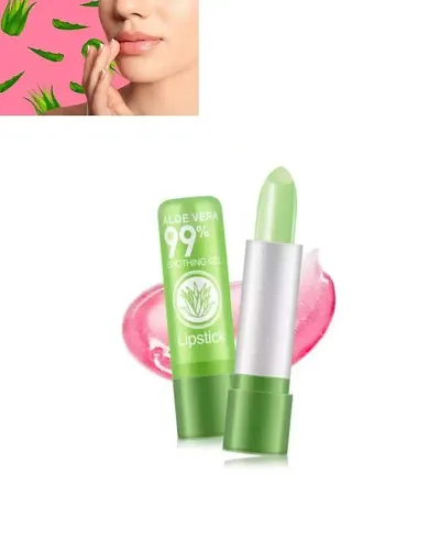 Wiffy Moisture Aloe Vera Natural Changing Color Long-Lasting Nourish lipbalm