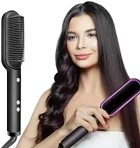 Hair Straightener Comb For Women Men Hair Styler Straightener Machine Brush Ptc Heating Electric Straightener With 5 Temperature Control Hair Styling Staightners-thumb3