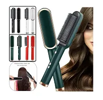 Hair Straightener Comb For Women Men Hair Styler Straightener Machine Brush Ptc Heating Electric Straightener With 5 Temperature Control Hair Styling Staightners-thumb1