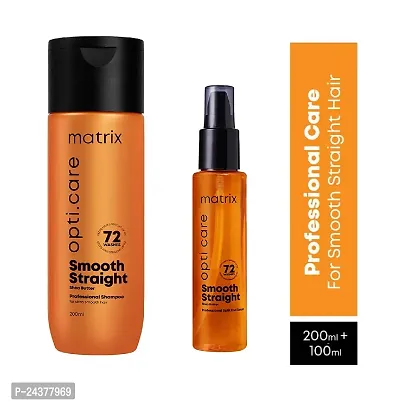 Matrix Opti.Care Professional Smooth Straight shampoo + hair serum  200ml + 100ml-thumb0