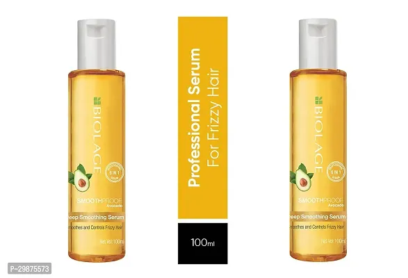 Biolage 6-In-1 Smoothproof Deep Smoothening Serum (100ml) pack of 2-thumb0