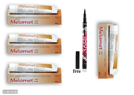 Melamet dark spot remove night cream 15g _04 + eyeliner free