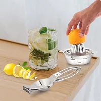 Elegant Set Of Citrus And Lemon Squeezer With Opener Slot (Set Of 2)-thumb1