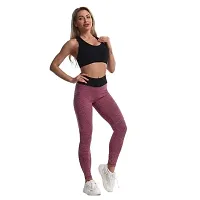 Geifa High Waisted High Stretch Slimming Butt Lift Athletic Pants (26 Till 32) Pink-thumb1